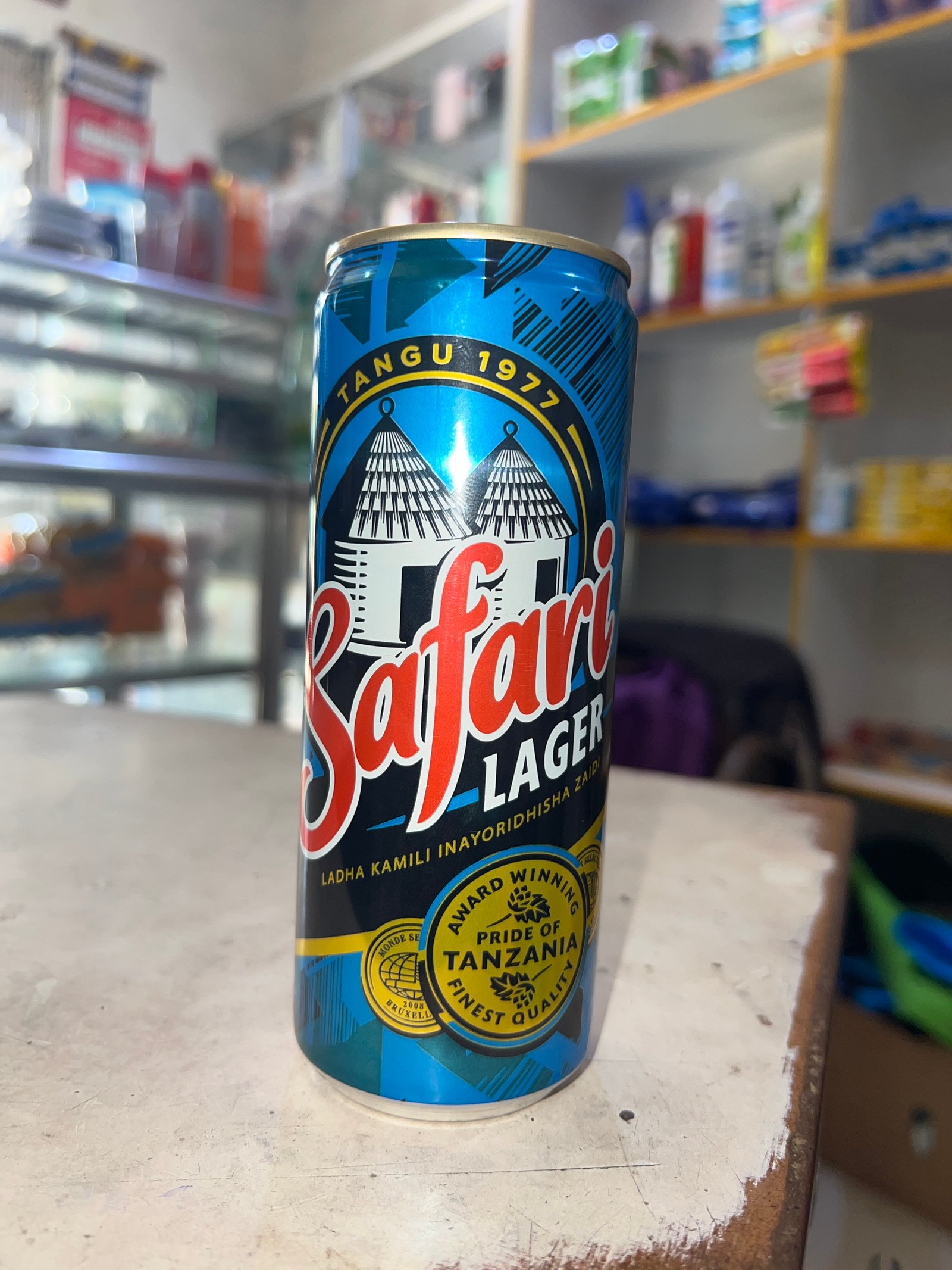 Safari lager (cane) 330 ml
